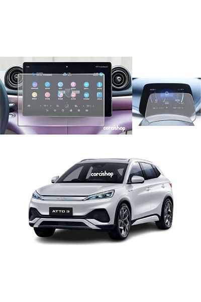 PiyasaSepeti Byd Atto 3 15.6 Inch Multimedia and Indicator 9H Nano Screen Protector