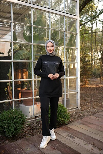 Bwest Φόρμα Dafne με τσέπες και ελαστική μέση παντελόνι δύο τεμαχίων - (38-46...