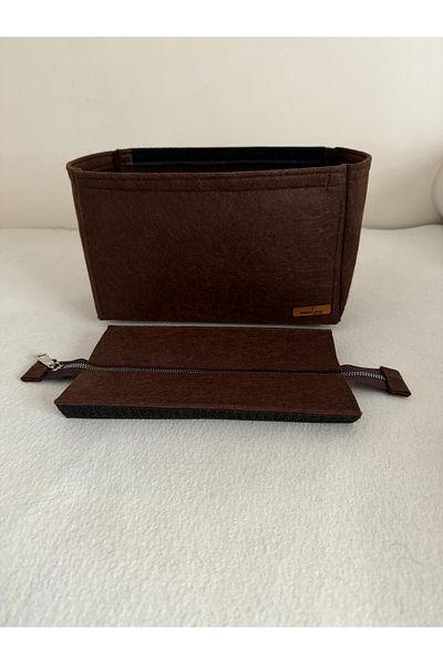 Keçelove B. Heur Tote Bag - Zipper Bag, Organizer Inside