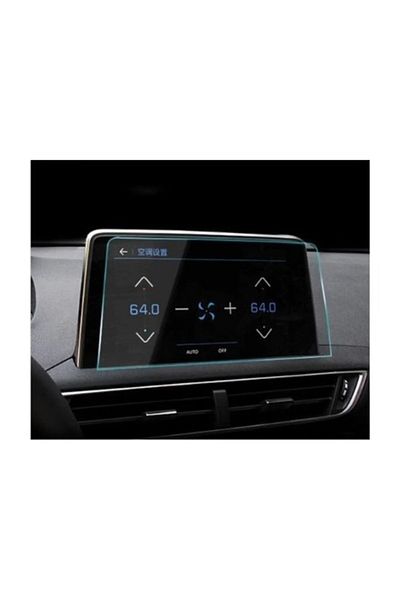 PiyasaSepeti 9H Nano Screen Protector Film Compatible with Peugeot 3008 Allure 2024 Multimedia
