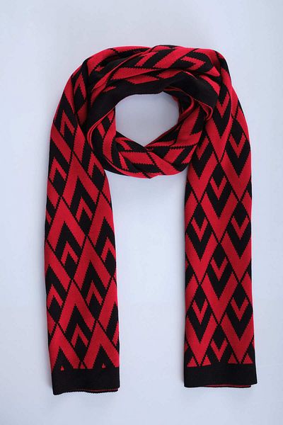 Sebir Moda V Patterned Knitwear Scarf