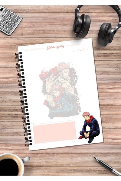 Home Jujutsu Kaisen Spiral Notebook