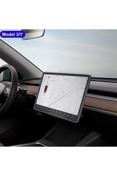 PiyasaSepeti Tesla Model Y Compatible 15 inch Multimedia Navigation Nano Screen Protector