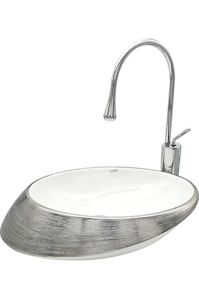 DELEN YAPI Ufo Gold Tezgah Üstü Lavabo Sw-504