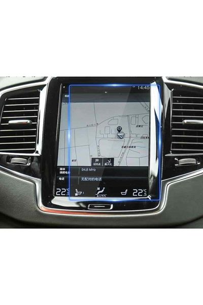 PiyasaSepeti For Volvo Xc40 Screen Protector 8.7" Multimedia Navigation Tempered Nano Screen Protector Film 2018-2021