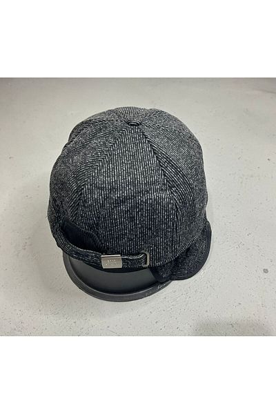Store ışık Men's Winter Eared Hat Imported Elastic Adjustable