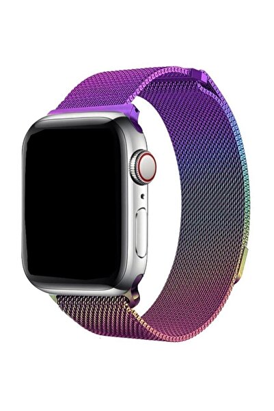 Genel Markalar Apple Watch Yumlu Paslanmaz Çilik 2 3 4 5 42 Mm 44 Mm Uyumlu