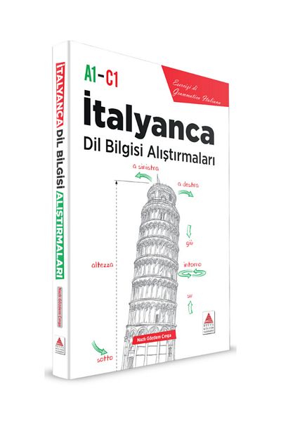 Delta Kültür Yayınevi Exercițiu de gramatică italiană Delta A1-C1 - Nazlı Gözdem și Çınga Bektaş