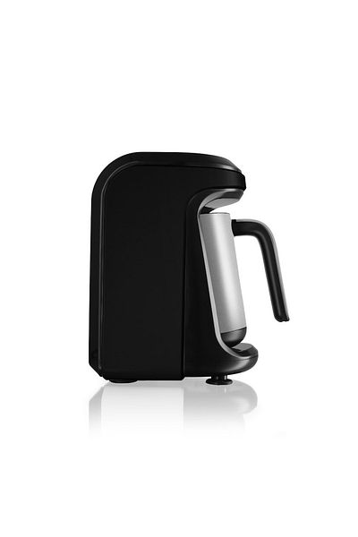 Karaca Turkish Coffee Machine - Hatır Hüp Aroma Steel, Black Chromat