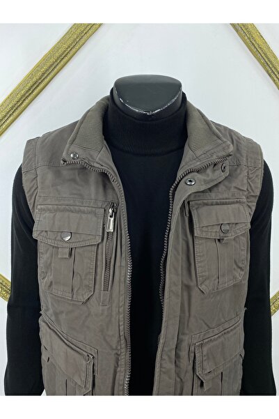 Sadık Collection Динамо Багатокишене мисливське жилетка з хутром всередині 4100