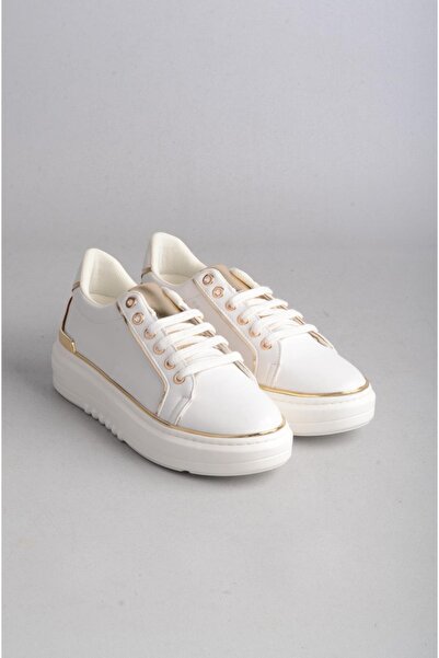 SEÇ KUNDURA Pantofi de damă Sec 6030 Sneaker alb