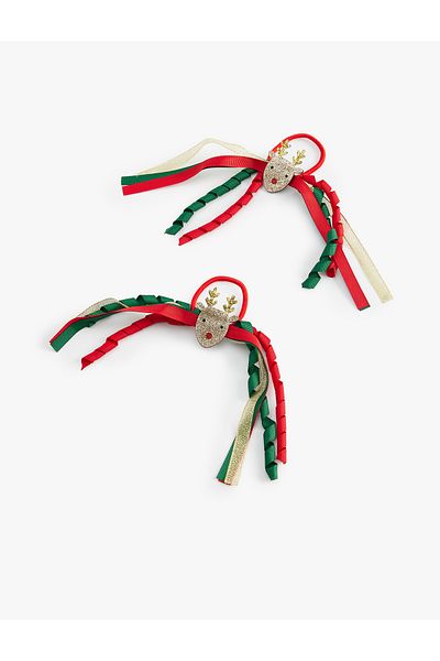 Koton Christmas Themed Set of 2 Rubber Buckles - Geyikli