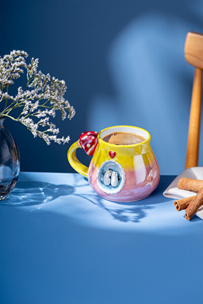 İSTANBUL PORSELEN İstanbul Porselen Penguen Kupa 400 ML Pembe