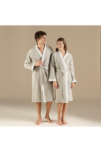 Chakra Adelına Unısex Bornoz YEŞİL