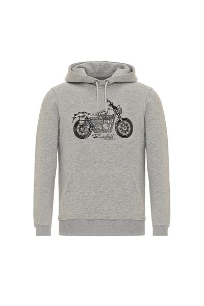 ROUTEFIELD Horst Gray Melange Men's Sweatshirt