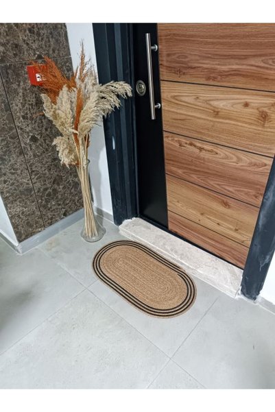 ADES HOME DESİGN Jute, Door Mat, Bathroom Mat, Doormat, Kitchen Mat, Living Room Mat, Living Room Mat