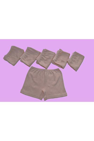 Şenay Boxer με μοτίβο καρδιάς για κορίτσι - 100% βαμβάκι, οικονομική συσκευασία των 6