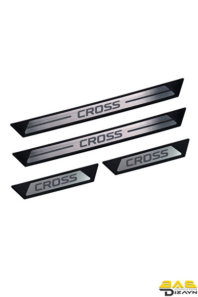 bab dizayn automotive styling Fiat Egea Cross Hb/Sw Krom Kapı Eşik Koruması 2...