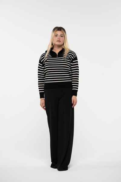 MORE MOSS Kumaş Boru Paça pantolon