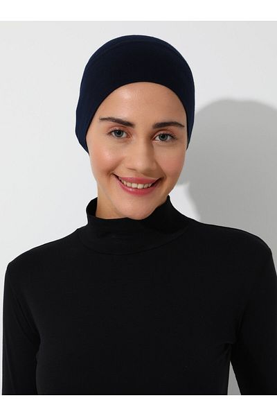 Tuva Navy Blue Tuva Practical Pipe Bonnet