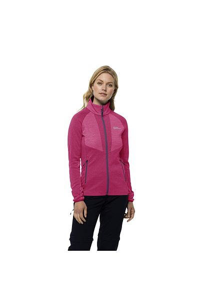 Jack Wolfskin Women's Fleece Jacket Blattsteig Fz Pink Women's Fleece Jacket 1711081_2195
