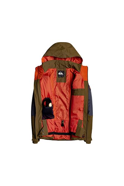 Quiksilver Mission Plus Jk M Snjt Erkek Çok Renkli Outdoor Ceket Eqytj03260-cqw0