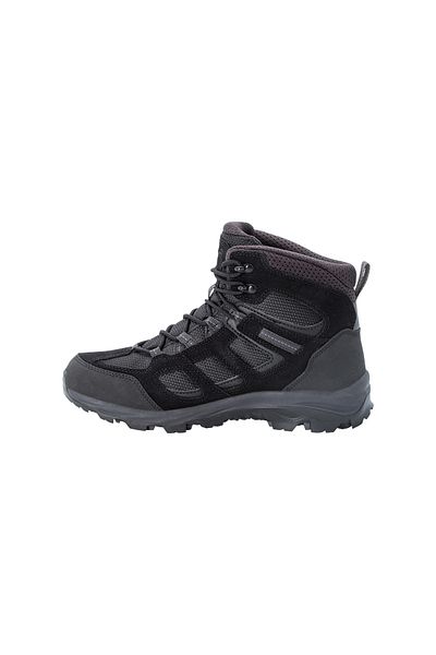Jack Wolfskin Men's Outdoor Boots Vojo 3 Texapore Mid Black Men's Boots 4042461-6000