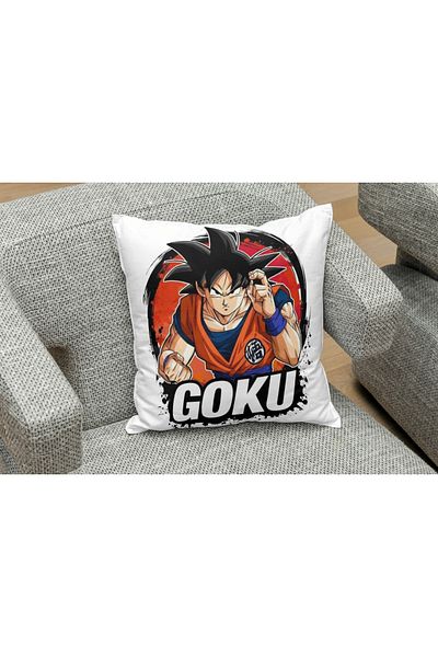 owl bag Dragon ball - husă de pernă pătrată cu model goku