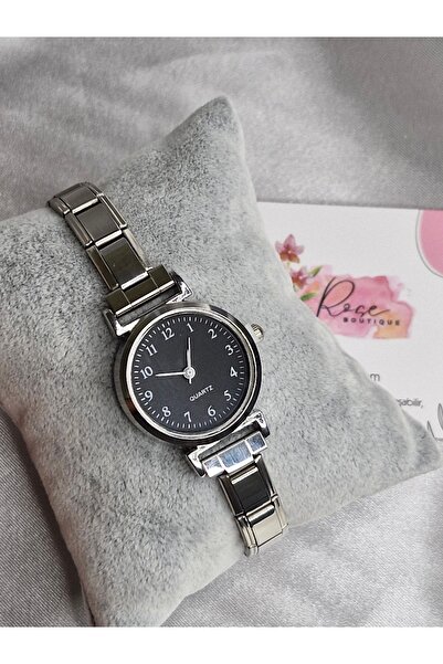 RoseCo00 Kişiselleştirilebiilir İtalyan Charm Saat