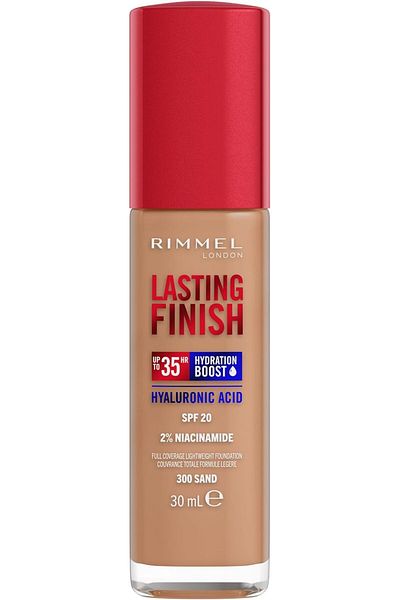 Rimmel Lasting Finish 35 Hour Foundation - 300 - Sand, 30ml
