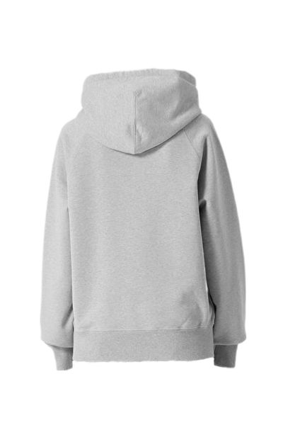 DNC Unisex Gray Hooded Kangaroo Pocket Sweatshirt