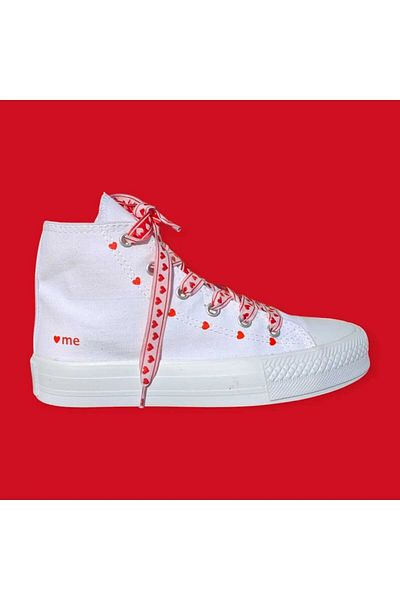 archiepet pantofi pantofi pentru fetiță, roșii, cu șireturi, cu design special