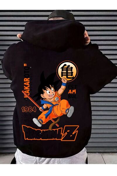 Aesthia Dragon Ball Son Goku Μπροστά - Πίσω Φούτερ με στάμπα νέας σεζόν- Ming...