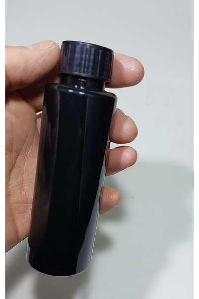 Petçi cam salih 5 Adet Boş Şişe düz kapaklı Kolonya Şişesi Doldurulabilir Cep...