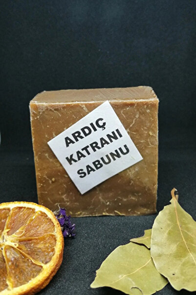 Elif Bitki Baharat صابون قطران العرعر 125 جرام.