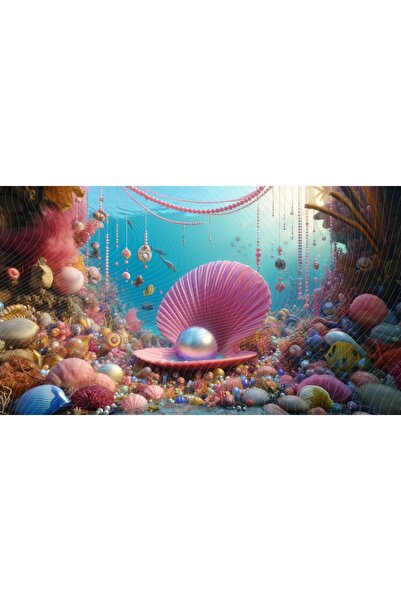 Venspor صندوق استوديو ملون وحيوي تحت الماء مقاس 200 × 150 سم