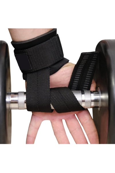 SAVUR Big Grip Pro Lifting Straps - Fitness Wrist Weightlifting Strap
