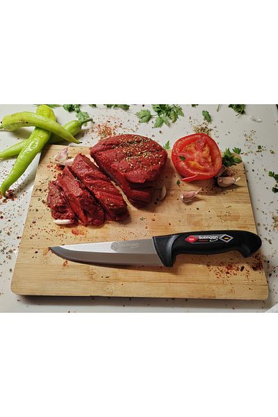 KB SOLİNGEN Slg Black No:2 Butcher(Et) Knife(Thickness:3Mm)