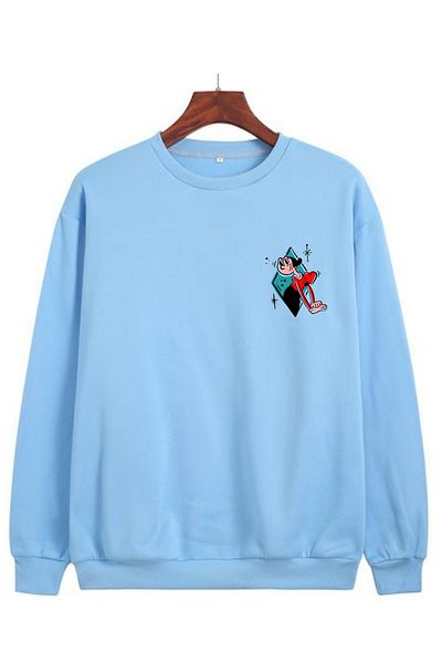 Zıbıncı Hanorac cu design combinat Popeye și Safinaz Dear Couple