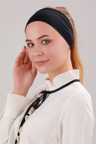 Melodi Scarf Sports Bonnet Black - Effect Re-Effect Non-Slip Bandana