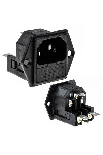 Amazex Store Ic-213B Power Chassis Double Fusel Ears C14 (4767)