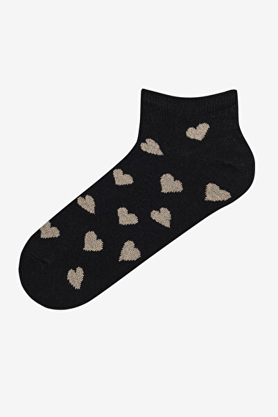 Penti Чорапи ботуши в цвят златисто сърце от 3 части
