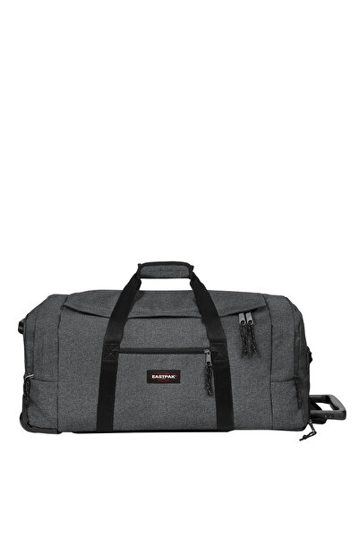 Eastpak Leatherface M + Unisex Siyah Valiz Ek00032e77h1