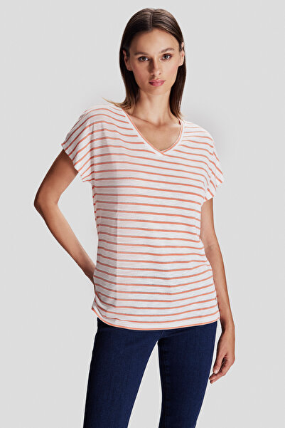 Naramaxx Simli Çizgili T-shirt