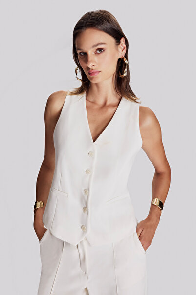 Naramaxx V Yakalı Düğmeli Yelek