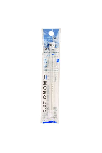 Tombow Mono Zero Pencil Eraser Refill 2-Piece 2.5x5 Mm