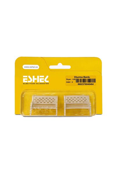 Jordania 1/50 Model Eshel Seating Bench - Pack of 2