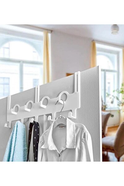 Home 9 Kancalı Çok Amaçlı Kapı Arkası Askısı Askılık
