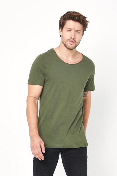 Figo Ανδρικό T-shirt Crew Neck Basic