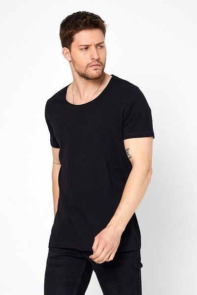 Figo Ανδρικό μπλουζάκι Crew Neck Basic